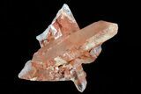 Lot: Natural, Red Quartz Crystals - Pieces #80920-1